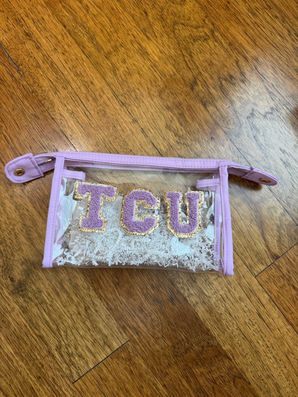 TCU clear pouch